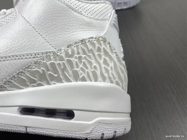 3 PS 'Triple Retro White' Jordan Air 429487-111 0508